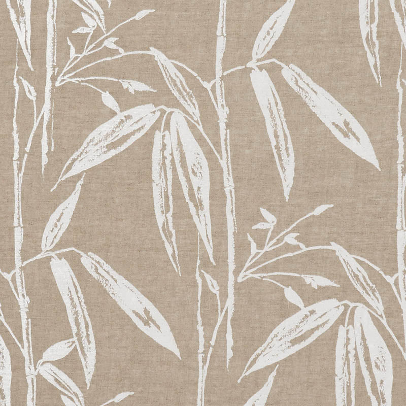 Schumacher Bamboo Garden Sheer Natural Fabric 178380