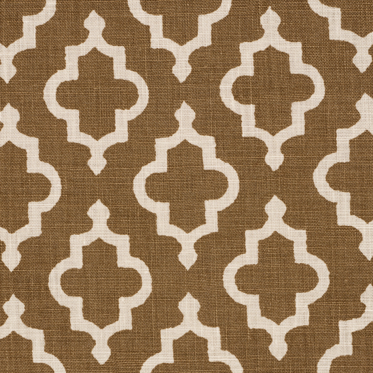 Schumacher Jake Cinnamon Fabric 178433