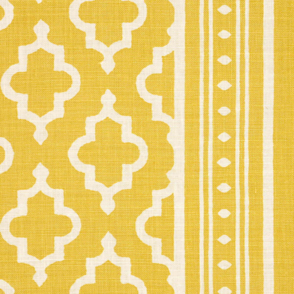 Schumacher Jake Mimosa Fabric 178434