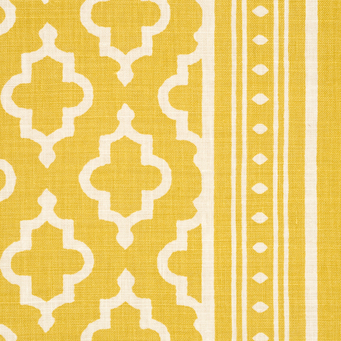 Schumacher Jake Mimosa Fabric 178434