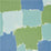 Schumacher Colorblock Ikat Aqua Fabric Sample 178470