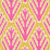 Schumacher Bodhi Tree Yellow & Pink Fabric Sample 178560