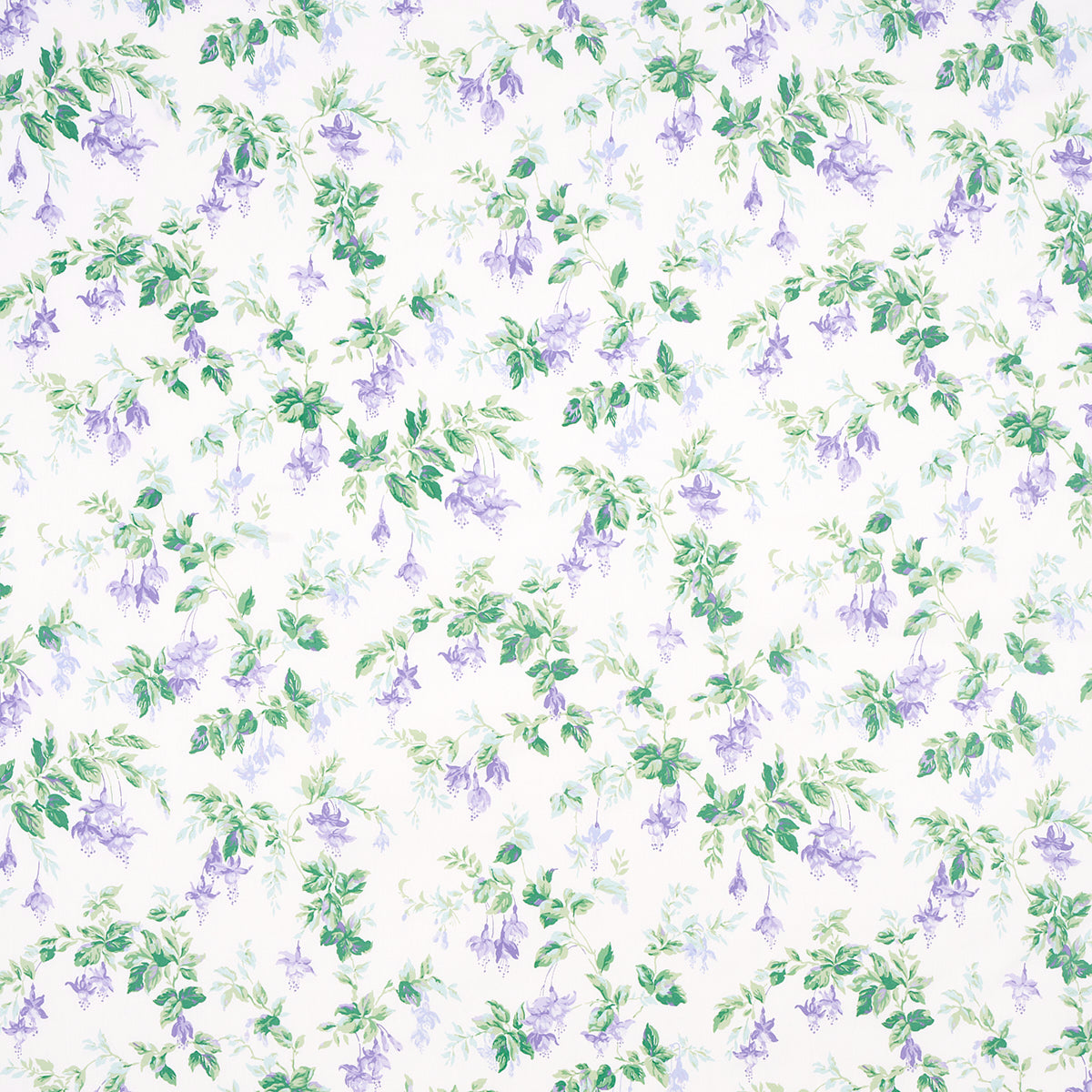 Schumacher Garden Gate Chintz Lavender Fabric 178683