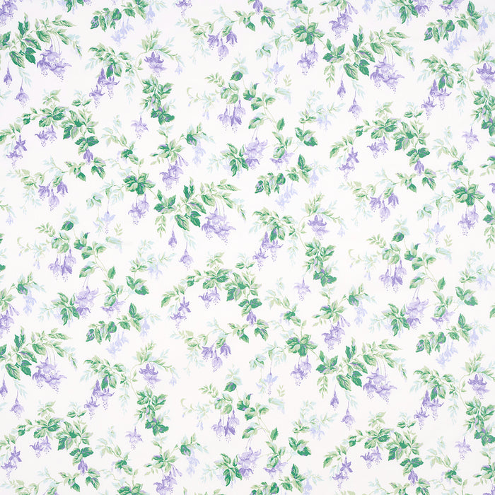 Schumacher Garden Gate Chintz Lavender Fabric Sample 178683