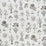 Schumacher Cabot Botanical Ivory Fabric Sample 178751