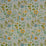 Schumacher Roca Redonda Grey & Ochre Fabric Sample 178771