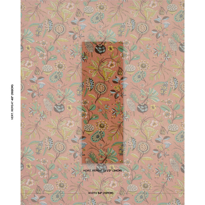 Schumacher Roca Redonda Spice Fabric Sample 178774