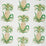 Schumacher Pineapples Chintz Ivory Fabric Sample 178800