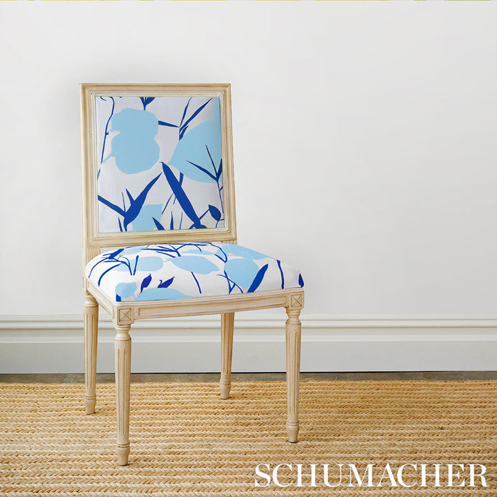 Schumacher Joan Blue Fabric 178852