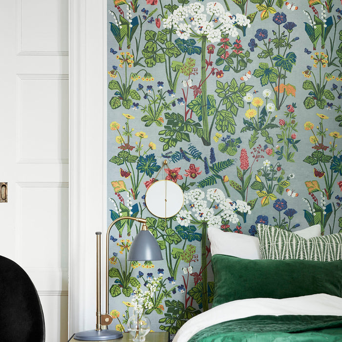 Schumacher Aurora Mural Multi Wallpaper 1790