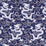 Schumacher Bixi Dragon Blue Fabric Sample 179000