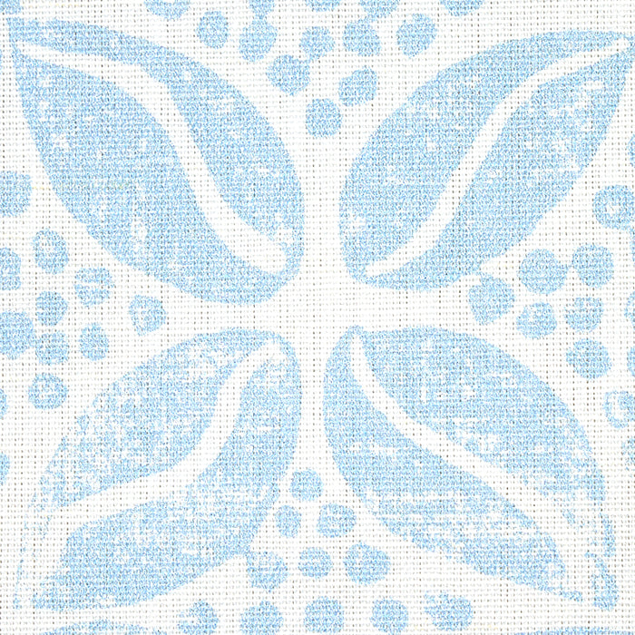 Schumacher Coffee Bean Sky Fabric Sample 179201