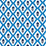 Schumacher Buti Hand Block Print Blue Fabric Sample 179230