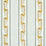 Schumacher Aleksy Stripe Neutral Fabric Sample 179380