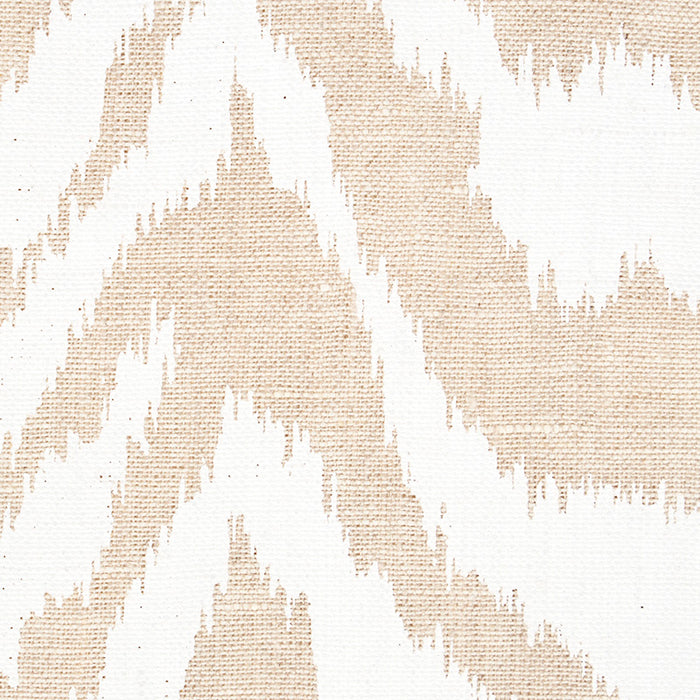 Schumacher Quincy Hand Print Natural Fabric 179411