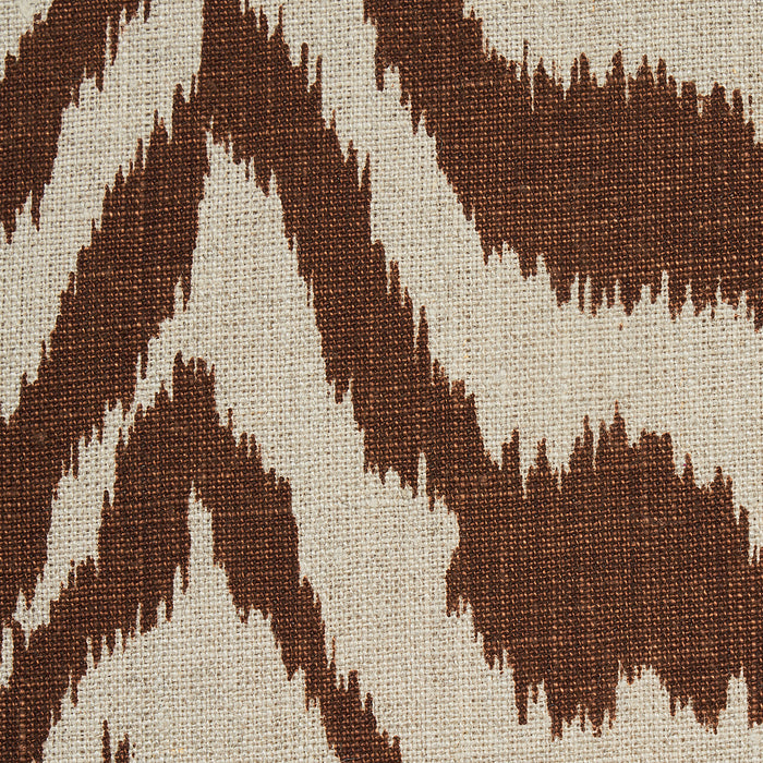 Schumacher Quincy Hand Print Safari Fabric Sample 179413