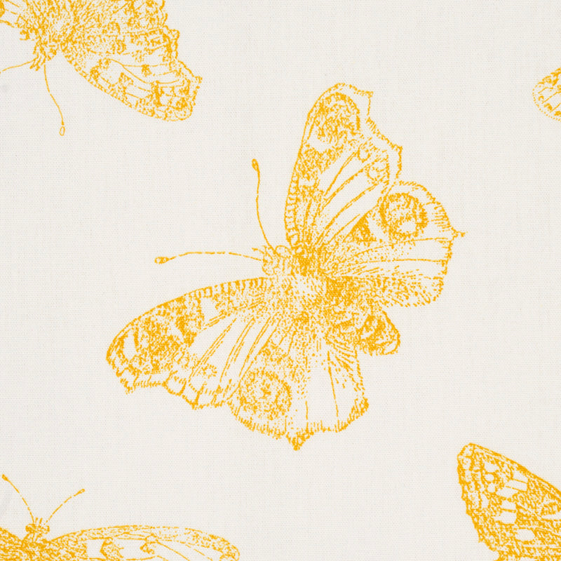 Schumacher Burnell Butterfly Yellow Fabric 179431