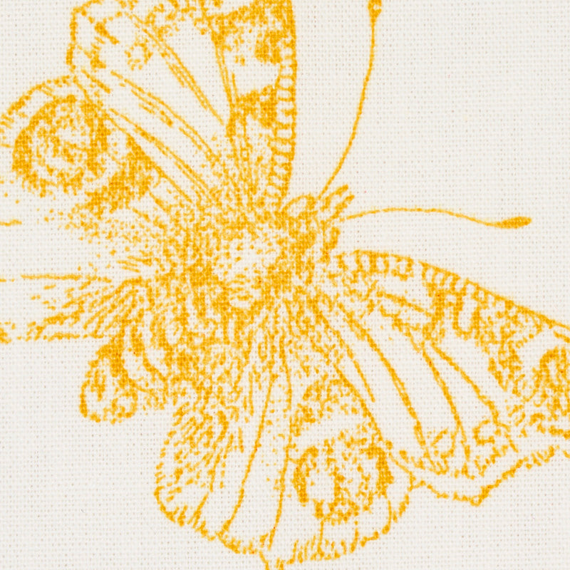 Schumacher Burnell Butterfly Yellow Fabric 179431