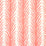 Schumacher Creeping Fern Print Coral Fabric Sample 179482