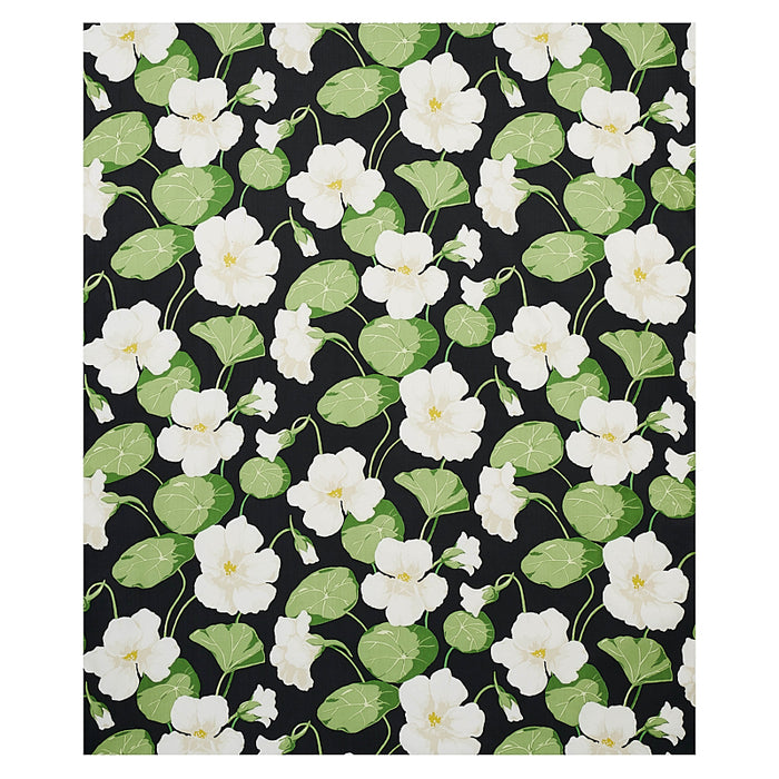 Schumacher Nasturtium Noir Fabric 179490