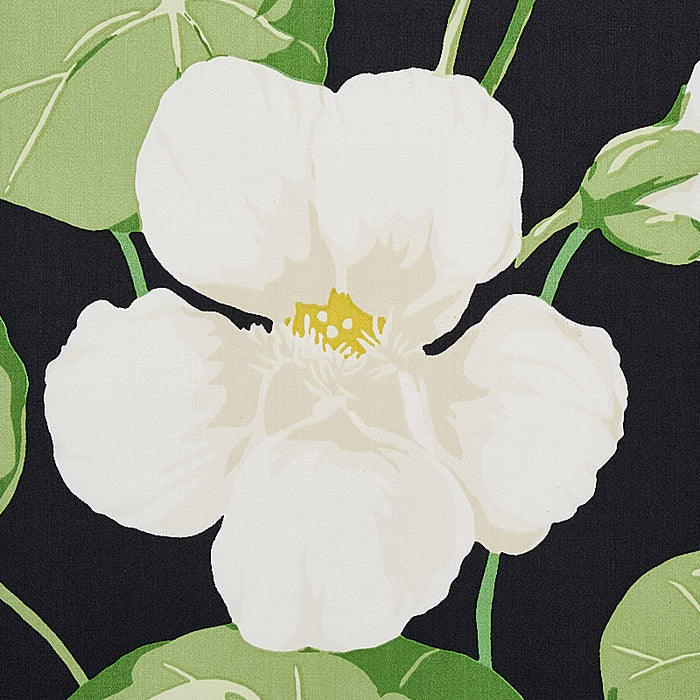 Schumacher Nasturtium Noir Fabric 179490