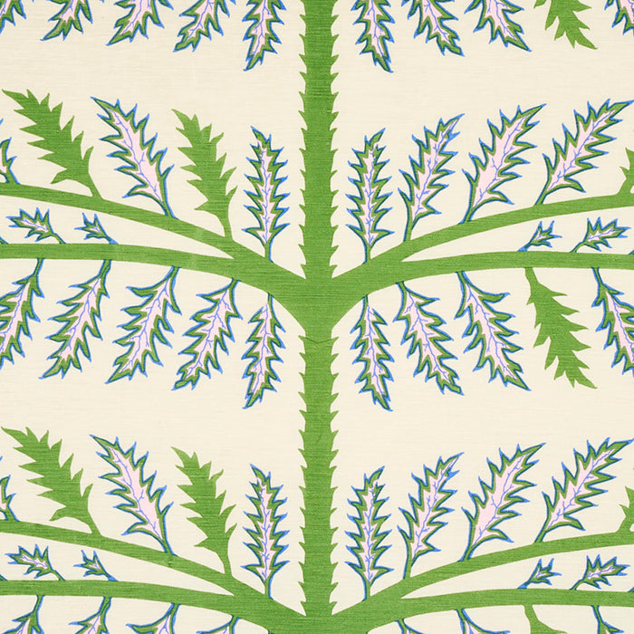 Schumacher Thistle Ivory Fabric 179530