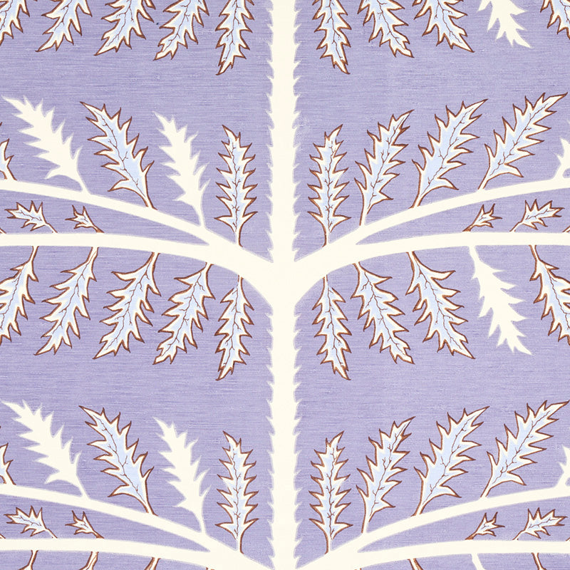 Schumacher Thistle Lavender Fabric 179531