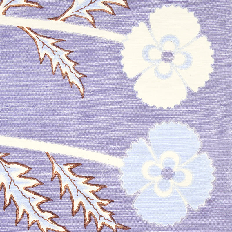 Schumacher Thistle Lavender Fabric Sample 179531