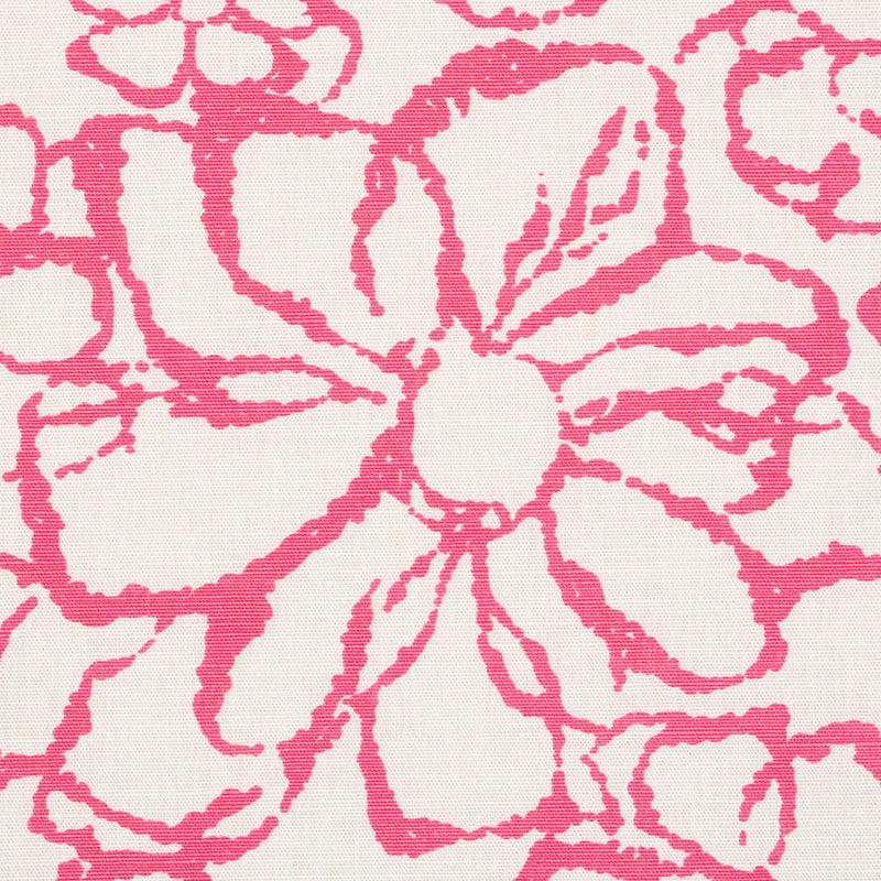 Schumacher Sidonie Magenta Fabric 179552