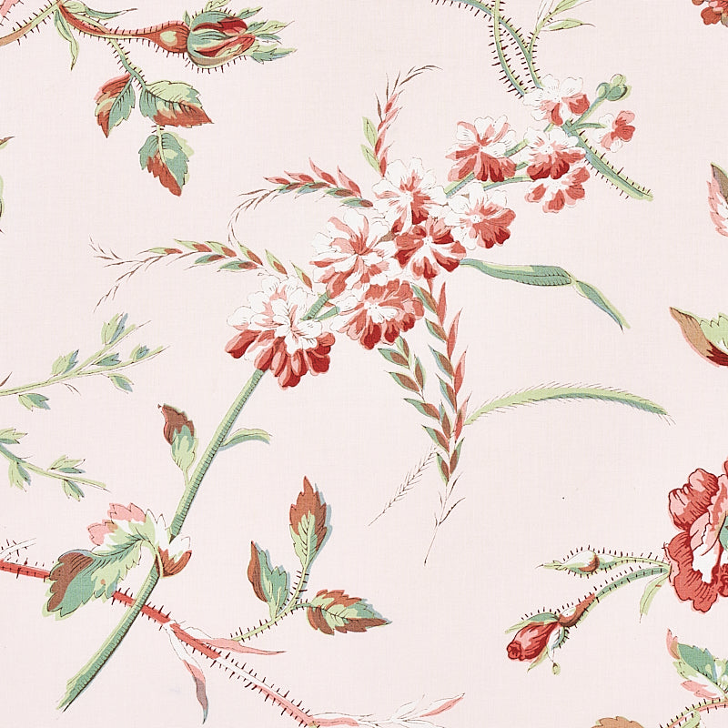 Schumacher Beluze Blush Fabric 179621