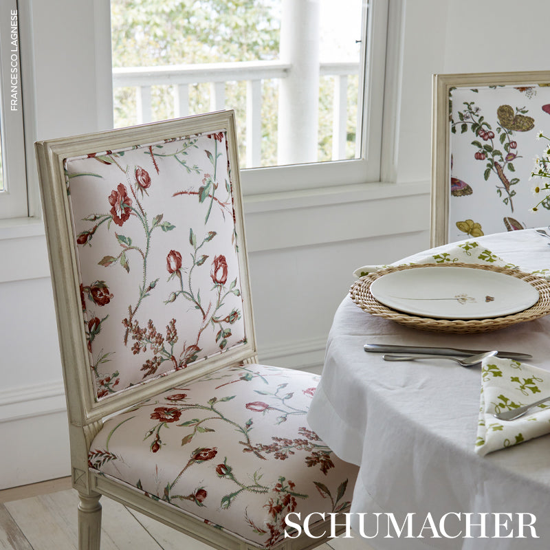 Schumacher Beluze Blush Fabric 179621