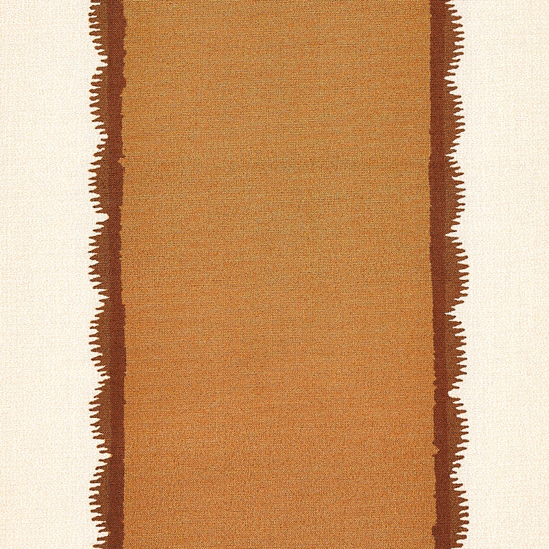 Schumacher Servilia Stripe Camel Fabric 179642