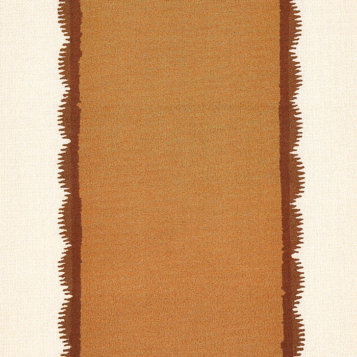 Schumacher Servilia Stripe Camel Fabric Sample 179642