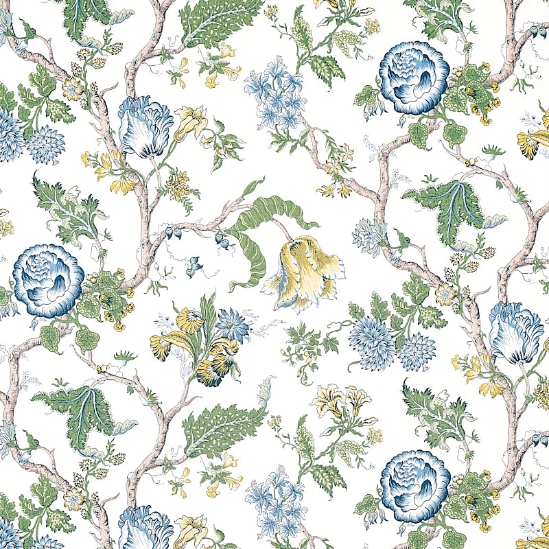 Schumacher Josephine Blue Fabric 179652