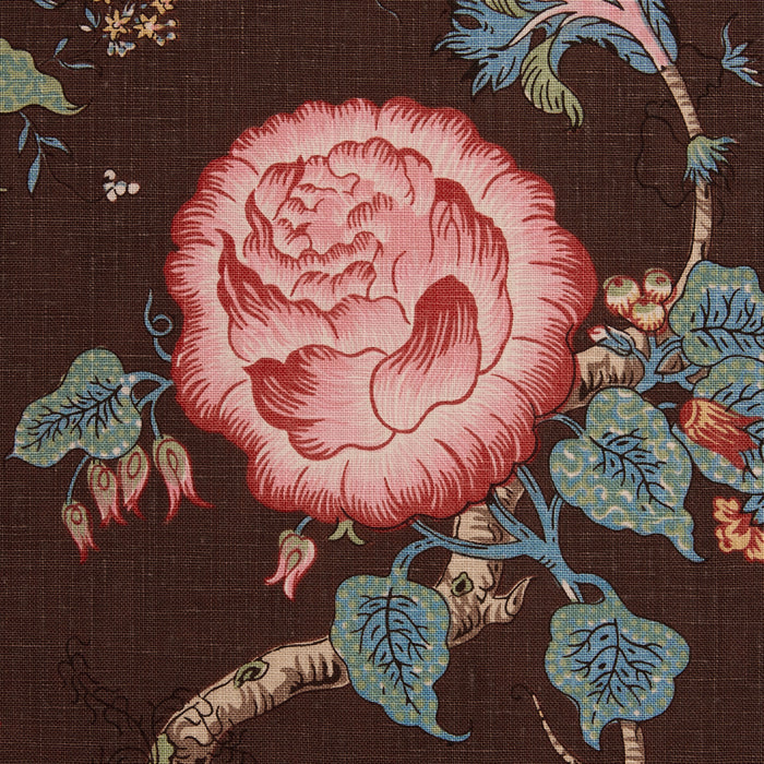 Schumacher Josephine Cinnabar Fabric 179654