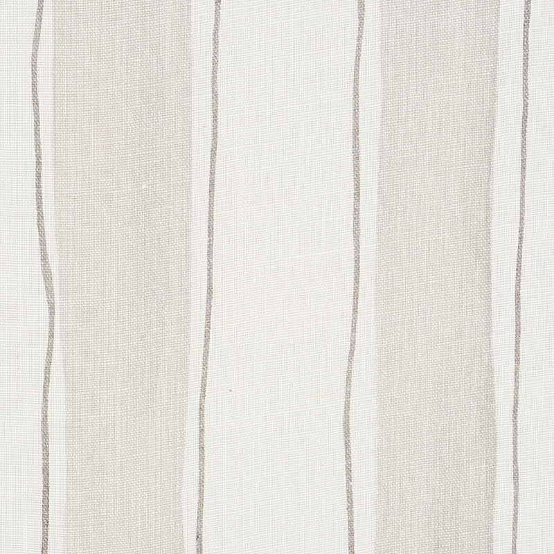 Schumacher Tracing Stripes Grey Fabric Sample 179701