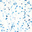 Schumacher Ink Splash Blue Fabric 179711