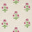 Schumacher Poppy Hand Block Print Rose & Grass Fabric 179842