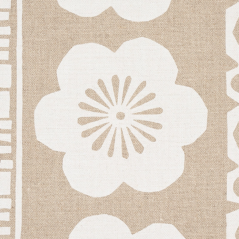 Schumacher Mrs. Howell Natural Fabric 179870