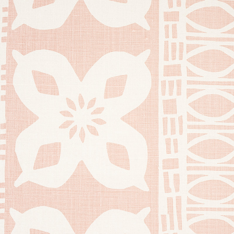 Schumacher Mrs. Howell Blush Fabric 179871