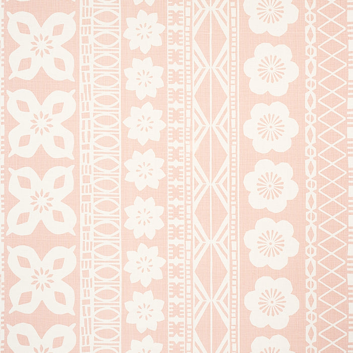 Schumacher Mrs. Howell Blush Fabric 179871