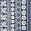 Schumacher Mrs. Howell Indigo Fabric 179872