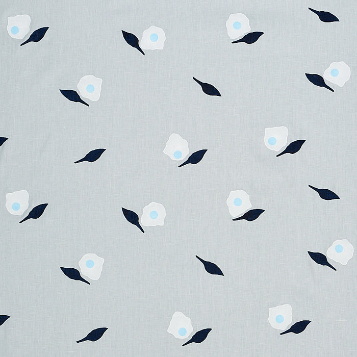 Schumacher Aquinnah Hand Block Sky Fabric 179890