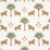 Schumacher Tiger Palm Cocoa Fabric 179930