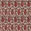 Schumacher Daria Paisley Maroon Fabric Sample 179960