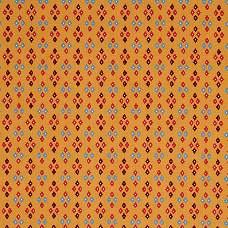 Schumacher Anastasia Mustard Fabric 179970