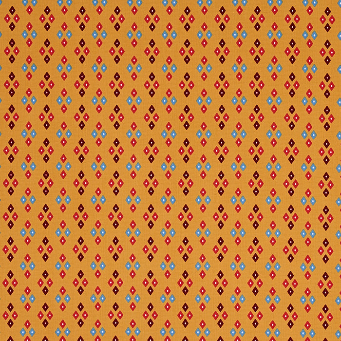 Schumacher Anastasia Mustard Fabric 179970