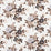 Schumacher Valentina Floral Brown Fabric 180021