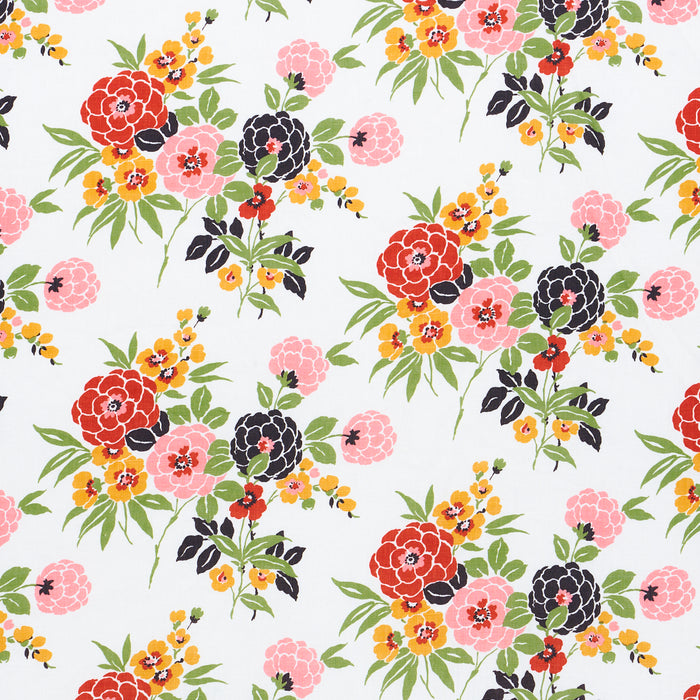 Schumacher Valentina Floral Multicolor Fabric 180022