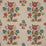 Schumacher Ashford Linen Mulberry And Natural Fabric 180043